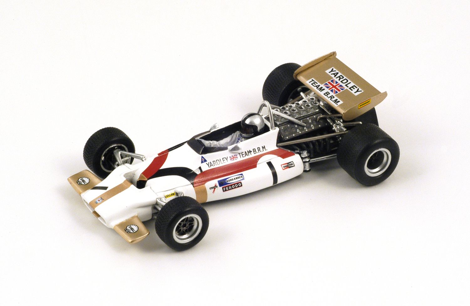 1:43 Spark - BRM P153 No.1 Winner Belgian GP 1970 Pedro Rodriguez