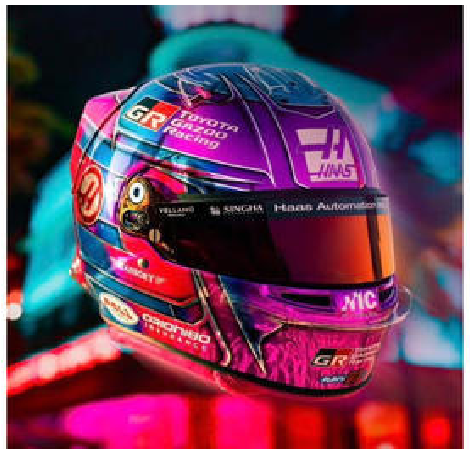 1:5 Spark Helmet - TGR Haas F1 Team VF-26 - Esteban Ocon - Miami GP 2026
