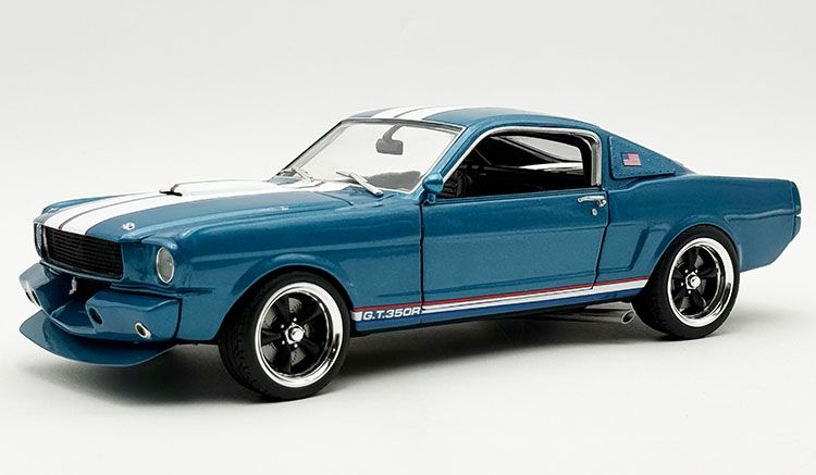 1:18 ACME - 1965 Shelby GT350R - Crazy Horse Guardsman Blue