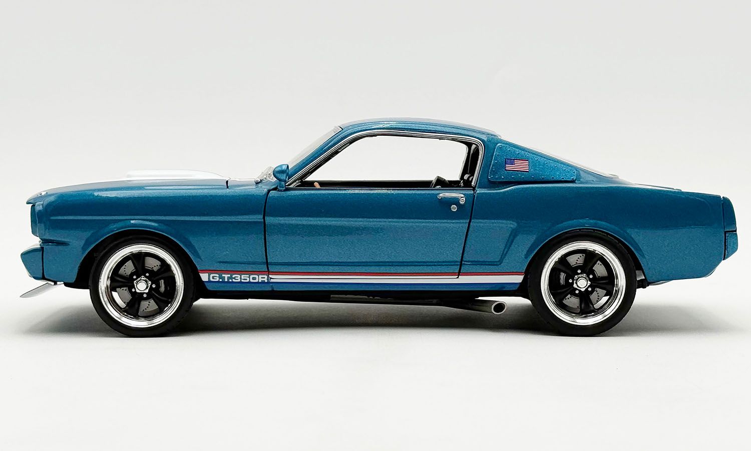 1:18 ACME - 1965 Shelby GT350R - Crazy Horse Guardsman Blue