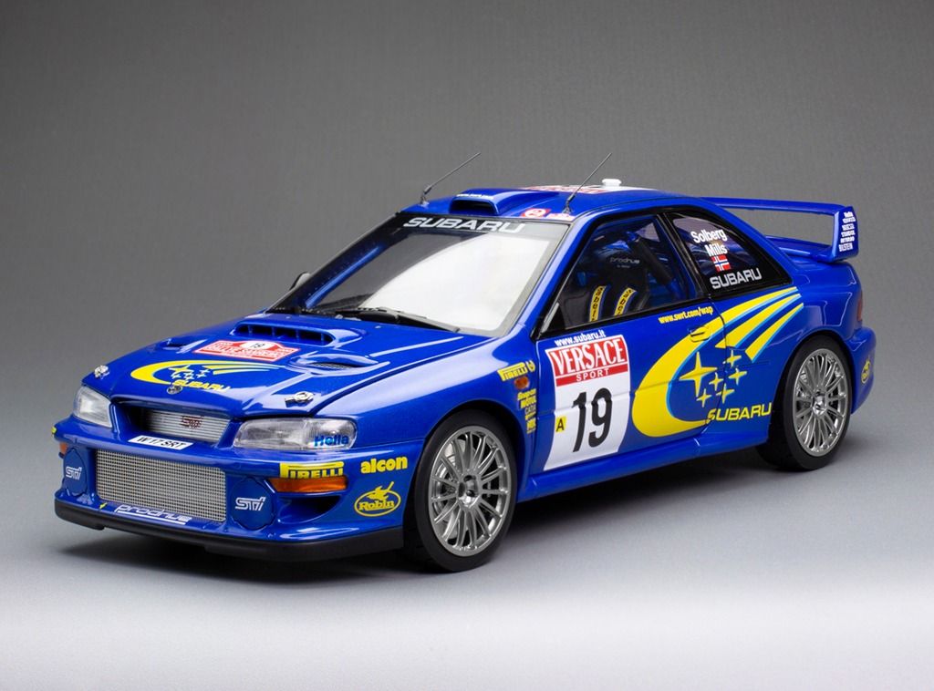 1:18 Sunstar - Subaru Impreza S6 WRC00 #19 Rally Sanremo 2000 P. Solberg - P. Mills