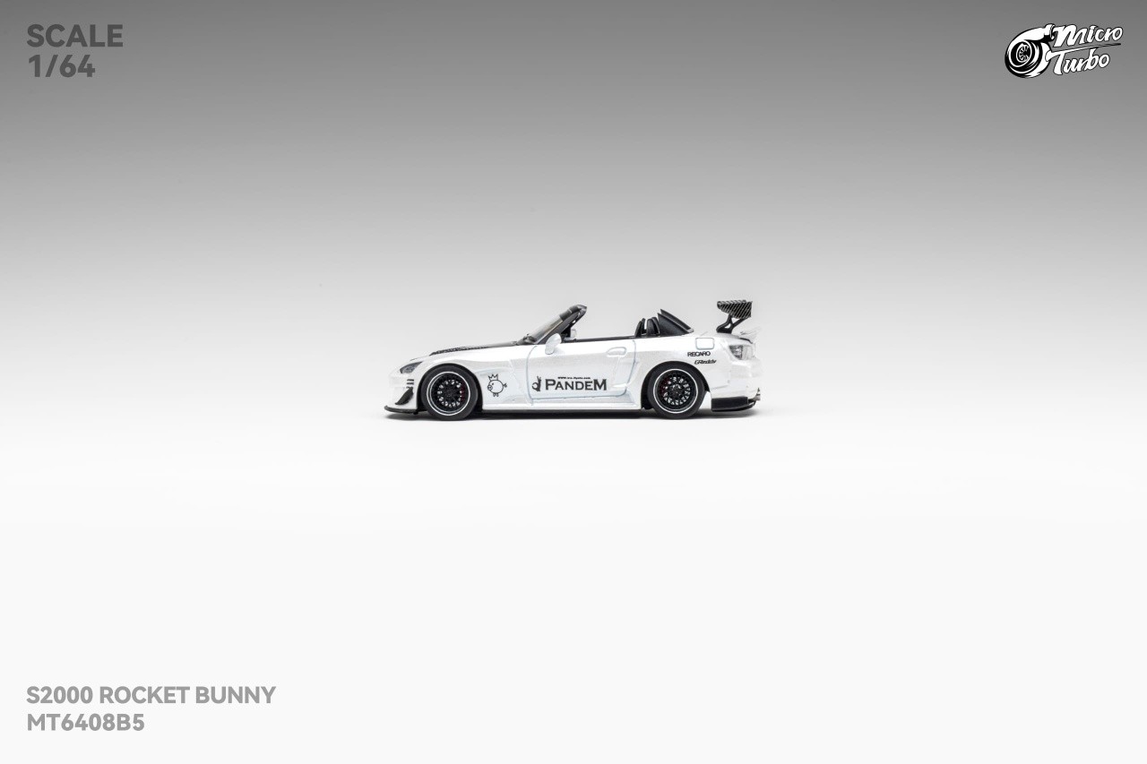 1:64 Microturbo - Custom S2000 RB, metallic white