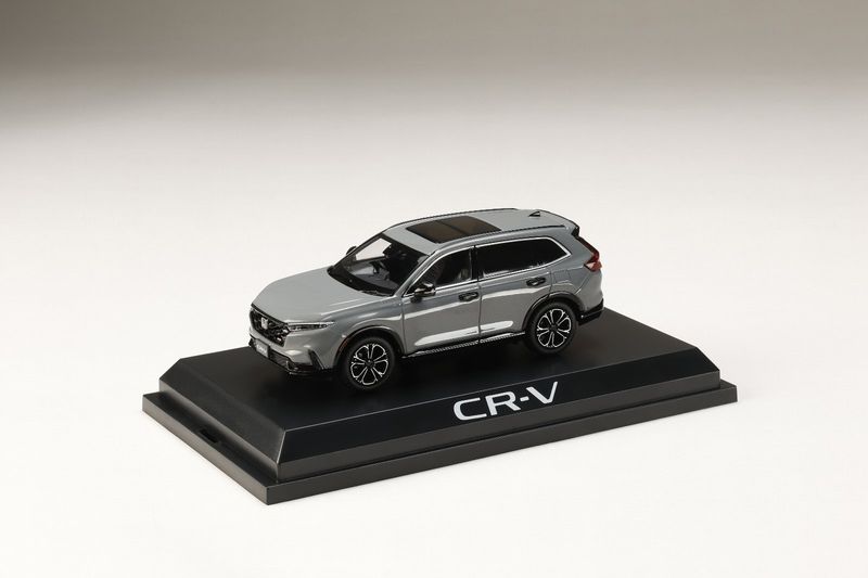 1:43 Hobby Japan - 2025 Honda CR-V e:HEV RS Black Edition, slate grey pearl