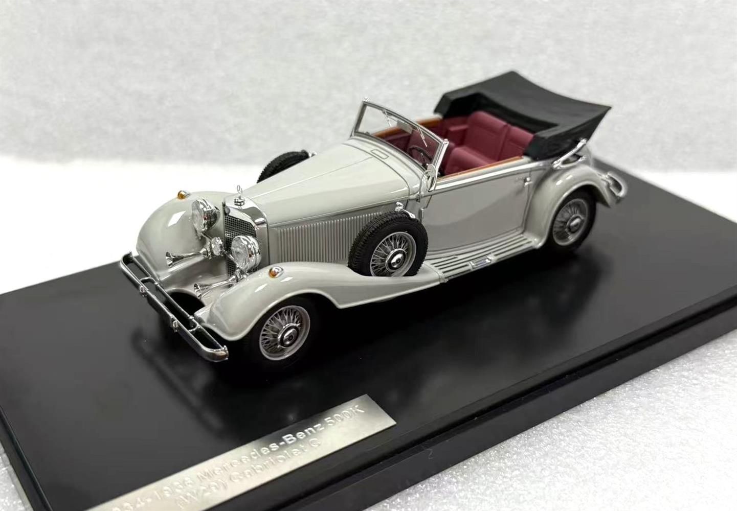 1:43 Matrix - MB 500K Cabriolet C grey 1935