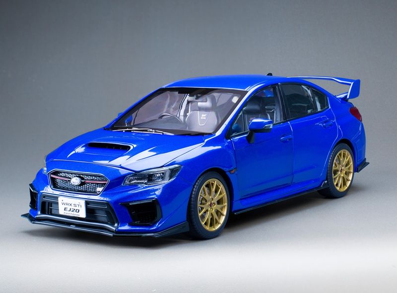 1:18 Sunstar - 2020 Subaru WRX STi EJ20 Final Edition Pearl Blue