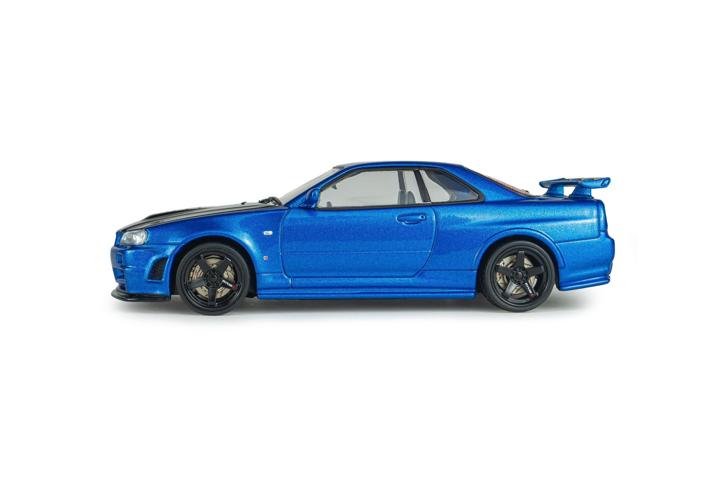 1:43 Solido - Nissan Skyline GT-R (BNR34) with NISMO Parts – Bayside Blue