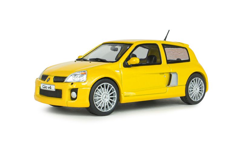 1:43 Solido - 2003 Renault Clio V6 Ph.2 – Jaune Sirius