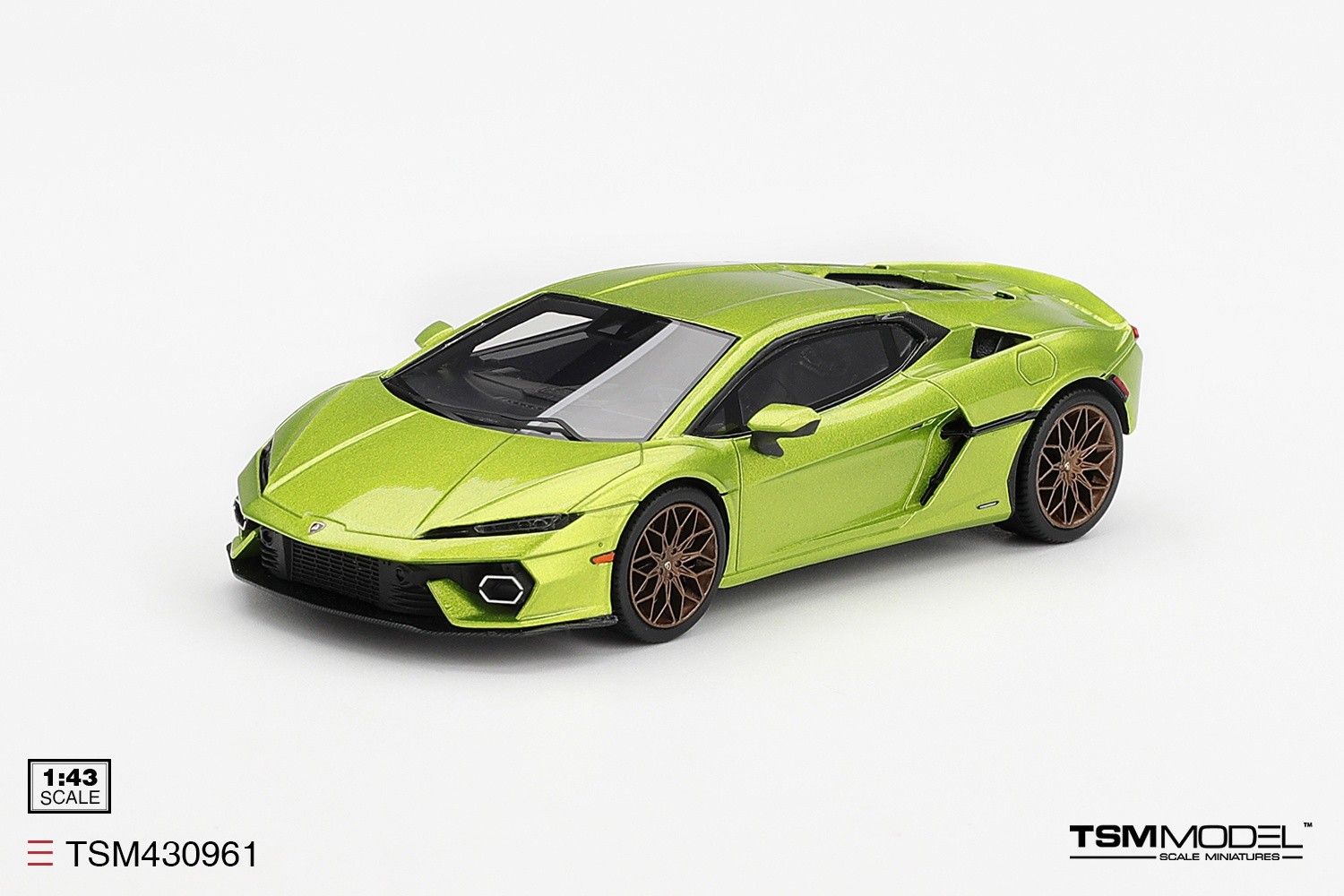 1:43 TSM - 2024 Lamborghini Temerario Verde Citrea Green