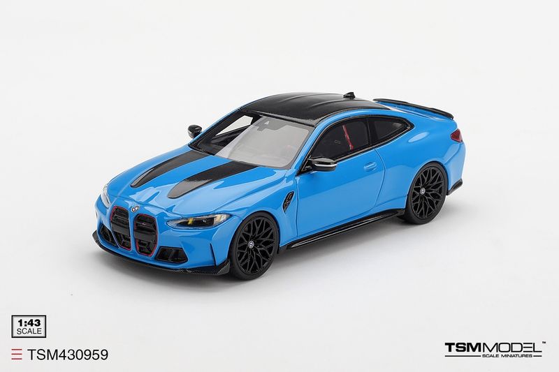 1:43 TSM - 2024 BMW M4 CS (G82) Riviera Blue 1:43 TSM - 2024 BMW M4 CS (G82) Riviera Blue