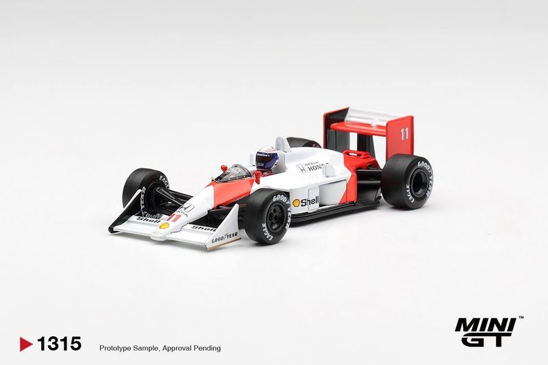 1:64 Mini GT - 1988 McLaren MP4/4 #11 Alain Porst Canadian Grand Prix 2nd place *Blister packaging* 1:64 Mini GT - 1988 McLaren MP4/4 #11 Alain Porst Canadian Grand Prix 2nd place *Blister packaging*