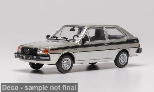 1:43 Ixo - 1976 Volvo 343 Silver