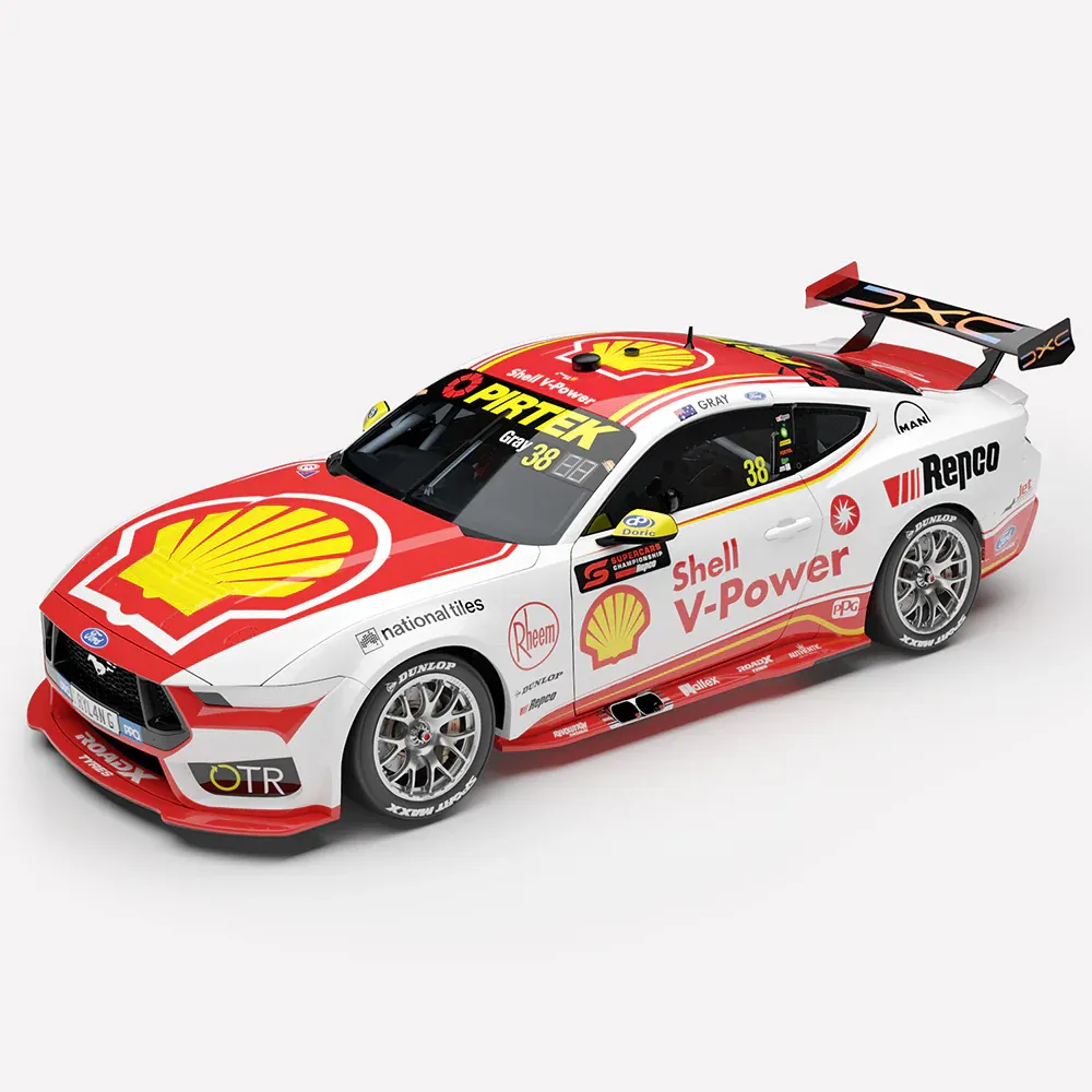 1:18 Authentic Collectables - Shell V-Power Racing Team #38 Ford Mustang GT - 2026 Repco Supercars Championship Season - Driver: Rylan Gray