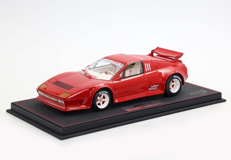 1:18 BBR - 1984 Ferrari 512 BB Targa Anliker Rosso Corsa Red *with Showcase* 1:18 BBR - 1984 Ferrari 512 BB Targa Anliker Rosso Corsa Red *with Showcase*