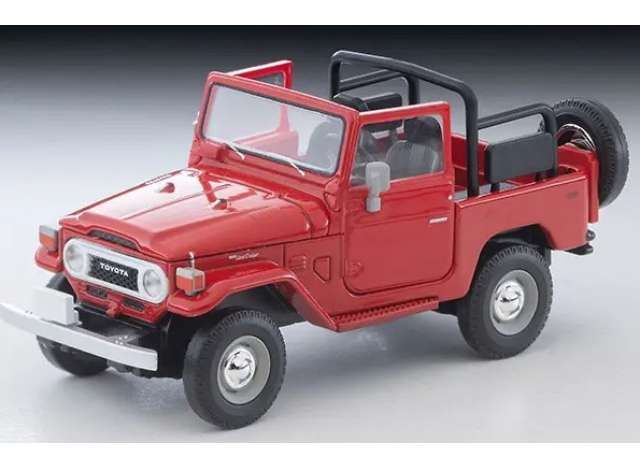 1:64 Tomica Limited Vintage - Toyota Land Cruiser 40 Open Top North American Specification, red