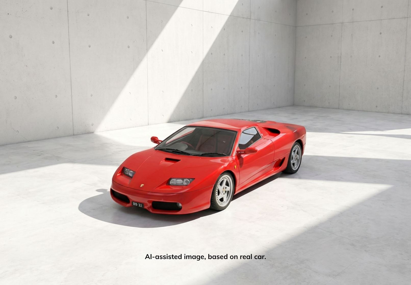 1:43 BBR - 1995 Ferrari FX Pininfarina Personal Car Sultan of Brunei Rosso Corsa Red