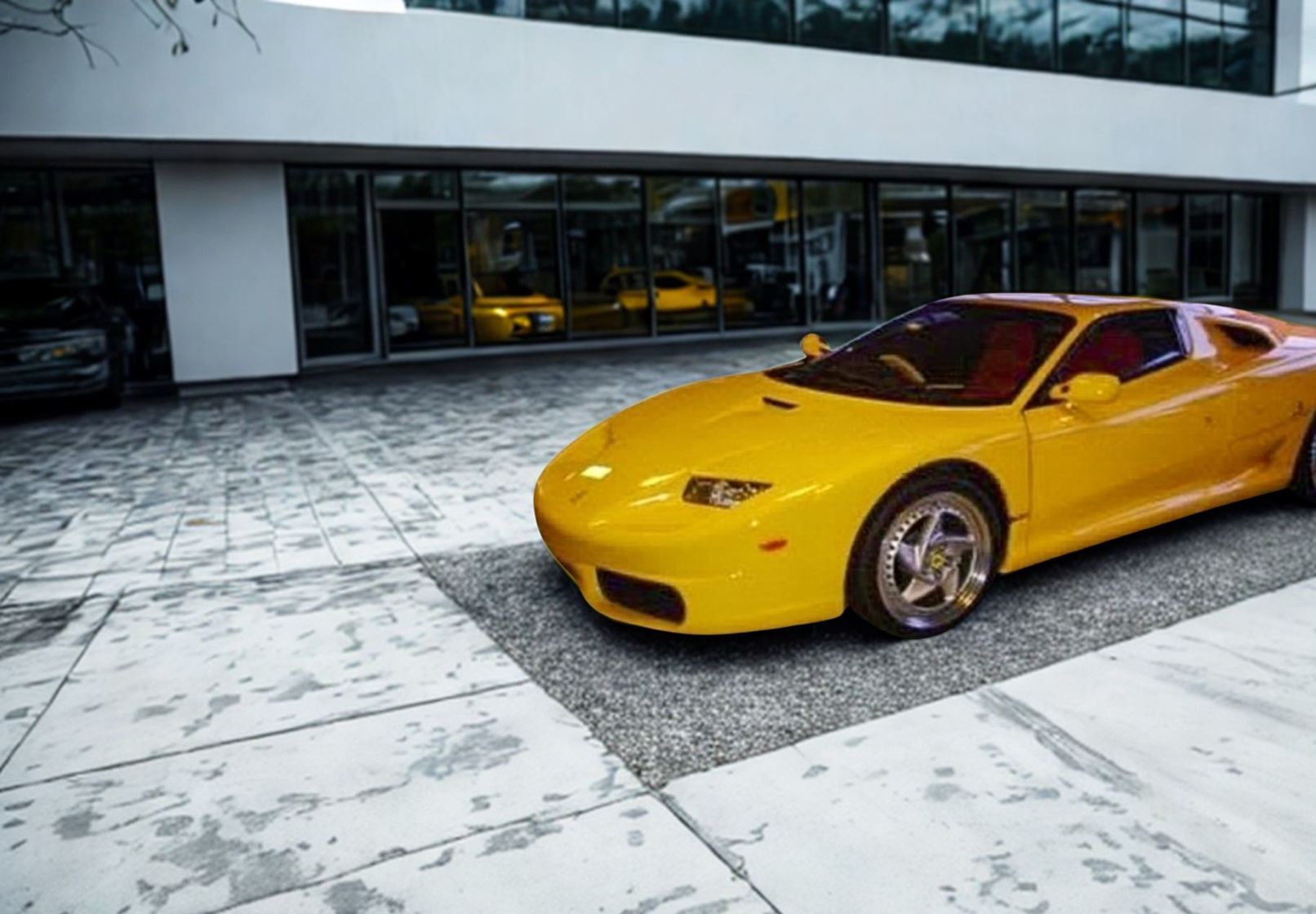 1:43 BBR - 1995 Ferrari FX Pininfarina Personal Car Sultan of Brunei Giallo Modena Yellow