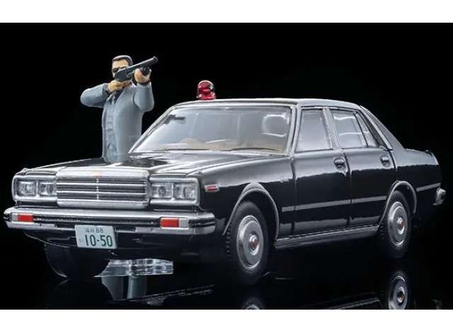 1:64 Tomica Limited Vintage - Movie Stars 05 Seibu Keisatsu Nissan Laurel 2000SGL-E with Keisuke Daimon Figure