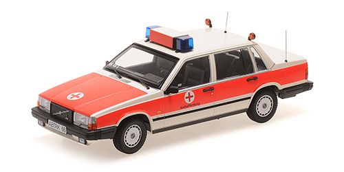 1:18 Minichamps - 1986 Volvo 740 GL DRK Aschaffenburg 1:18 Minichamps - 1986 Volvo 740 GL DRK Aschaffenburg
