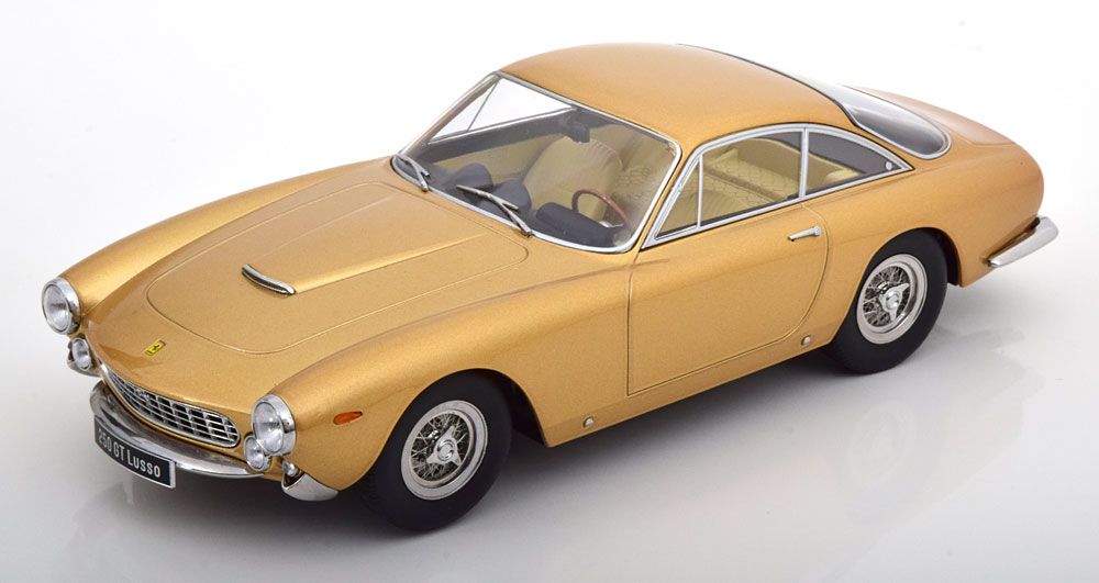 1:18 KK Scale - Ferrari 250 GT Lusso 1962 goldmetallic