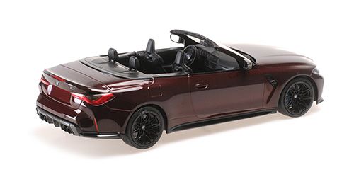 1:18 Minichamps - 2021 BMW M4 Cabriolet Red Metallic