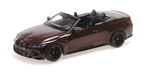 1:18 Minichamps - 2021 BMW M4 Cabriolet Red Metallic 1:18 Minichamps - 2021 BMW M4 Cabriolet Red Metallic
