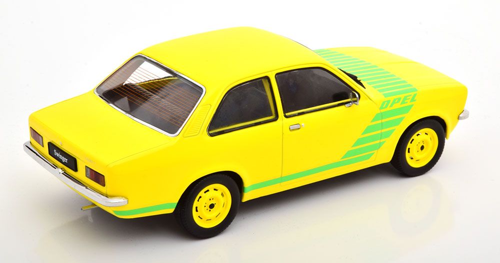 1:18 KK Scale - Opel Kadett C Swinger 1973 gelb/grün