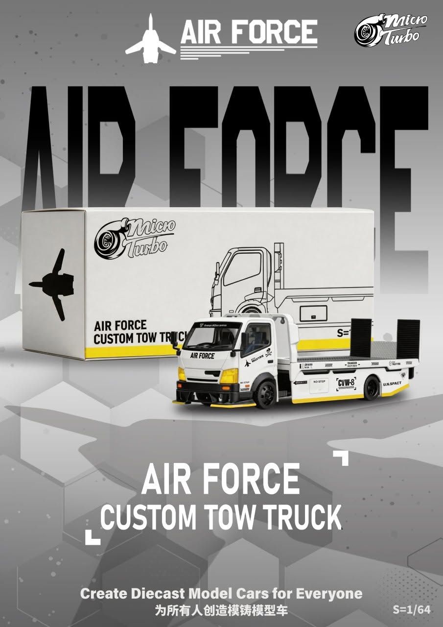 1:64 Microturbo - Custom Hauler *Air Force*, combat grey