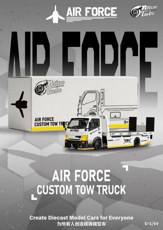 1:64 Microturbo - Custom Hauler *Air Force*, combat grey
