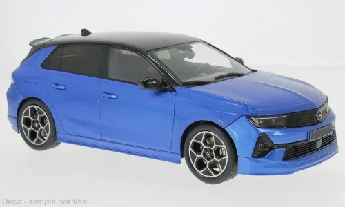 1:18 MCG - Opel Astra L, blau, 2023