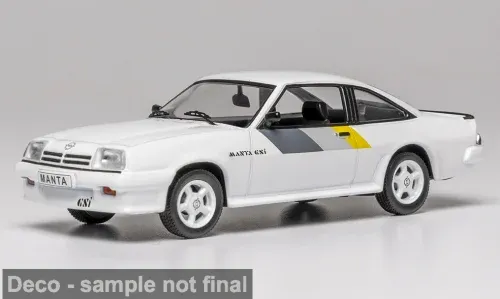 1:43 Ixo - 1984 Opel Manta B GSi White Decor