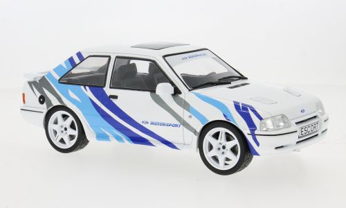 1:18 MCG - 1990 Ford Escort Mk IV RS Turbo S2 White Decor