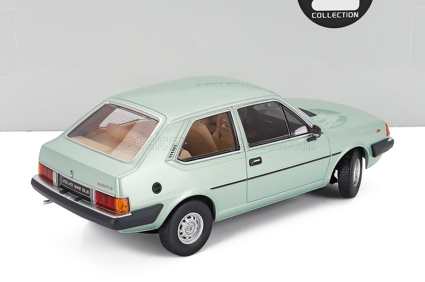 1:18 Triple9 - 1982 Volvo 343 GLS Light Green Metallic