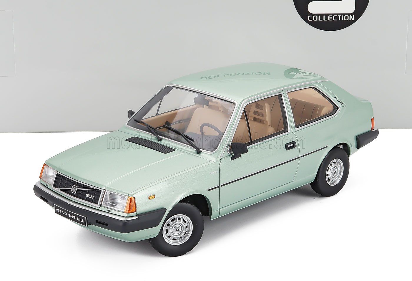 1:18 Triple9 - 1982 Volvo 343 GLS Light Green Metallic