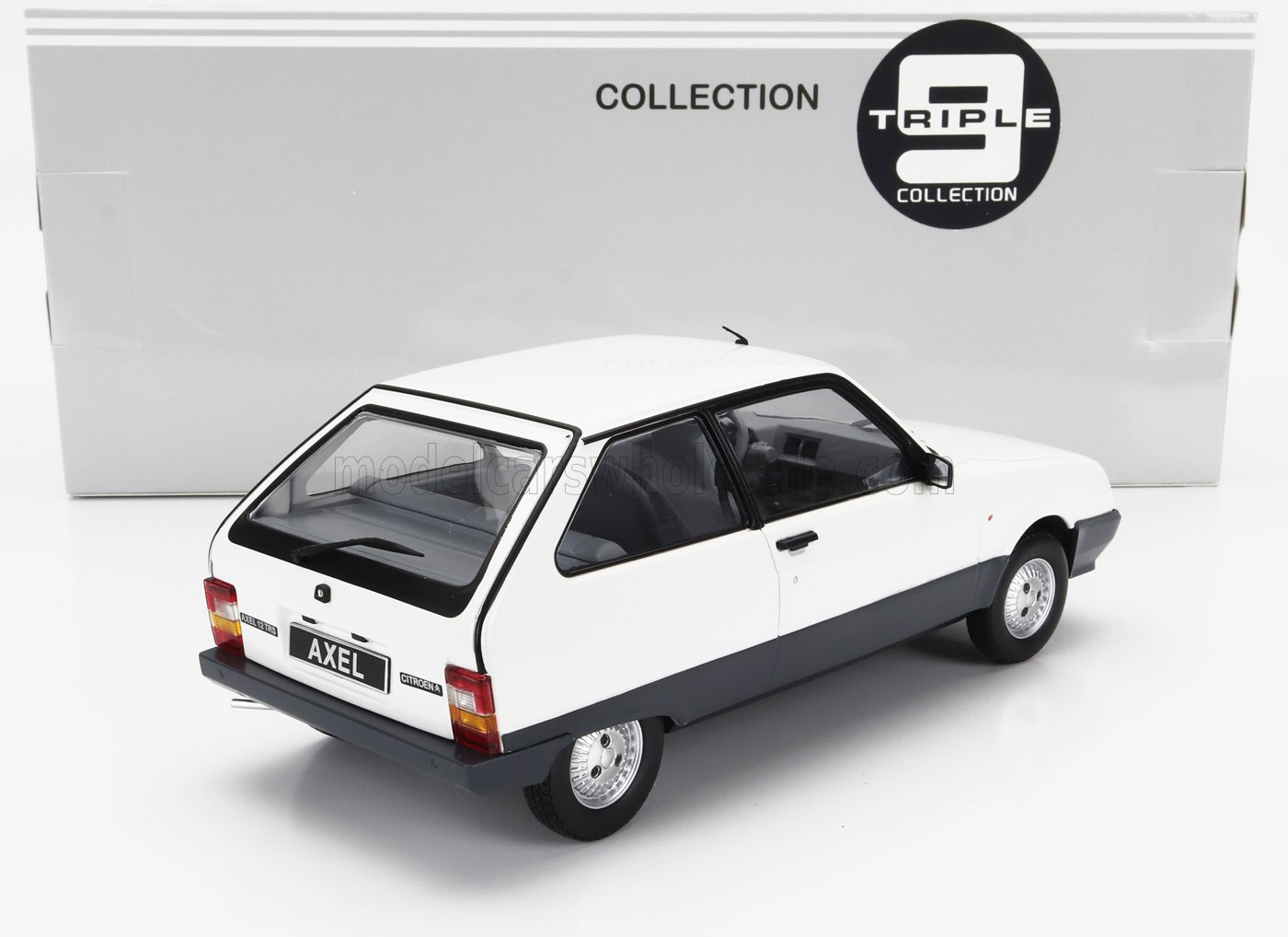 1:18 Triple9 - 1990 Citroën Axel 12 TRS White