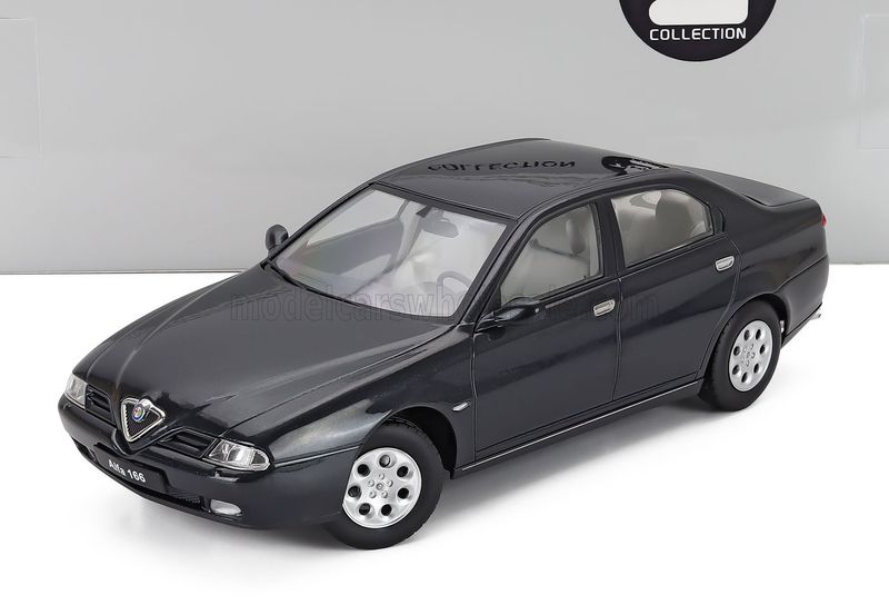 1:18 Triple9 - 1999 Alfa Romeo 166 Grey Blue Metallic 1:18 Triple9 - 1999 Alfa Romeo 166 Grey Blue Metallic