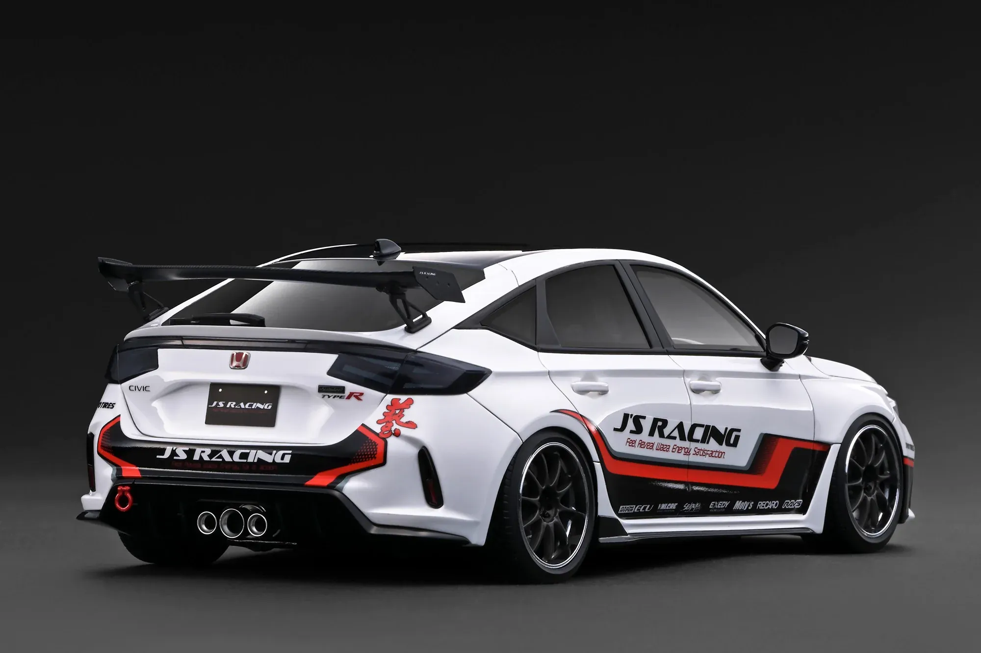 1:18 Ignition - Honda Civic Type-R J'S Racing (FL5), white