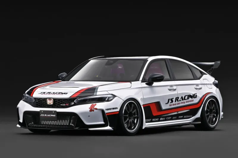 1:18 Ignition - Honda Civic Type-R J'S Racing (FL5), white
