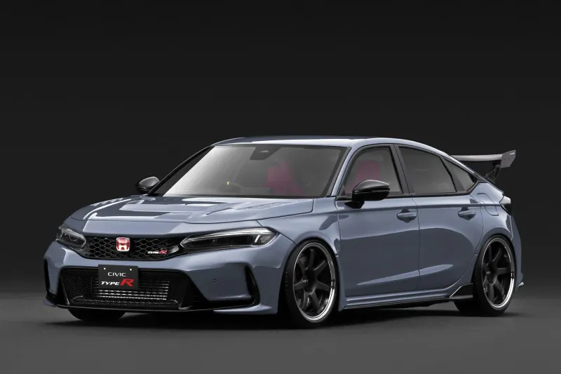 1:18 Ignition - Honda Civic Type-R J'S Racing (FL5), gray
