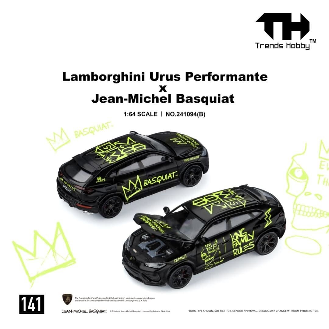 1:64 Trends Hobby - Lamborghini Urus Performance x Jean-Michel Basquiat