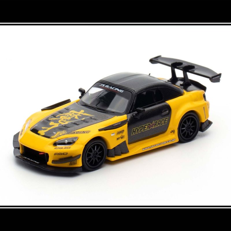 1:64 Inno64 - Honda S2000 J`S Racing, yellow/black *TASKL 2025 Event Edition*