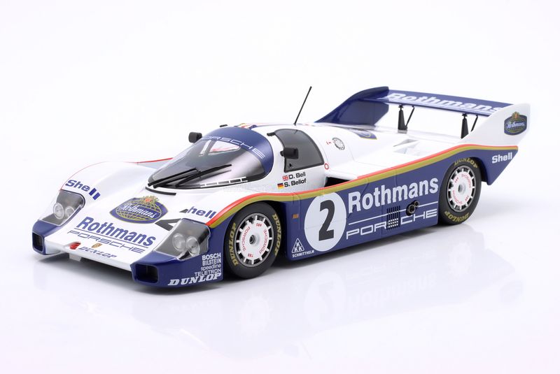 1:18 Werk83 - Porsche 956K Team Rothmans #2 Winner 1000 km Sandown Park Sportscar 1984 S. Bellof - D. Bell