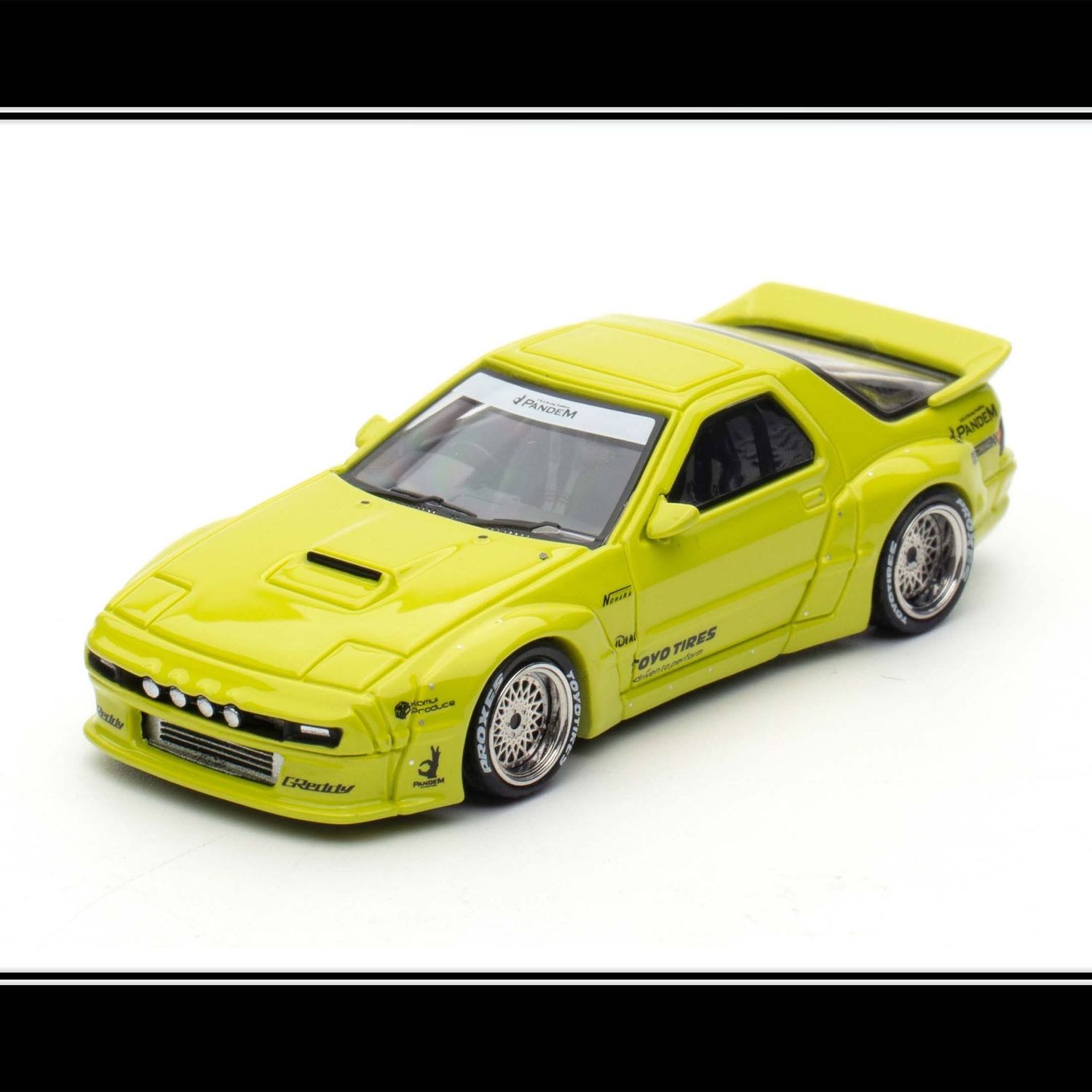 1:64 Inno64 - Mazda RX7 (FC3S) *Pandem x Rocket Bunny*, green *TMCS 2025 Event Edition!*