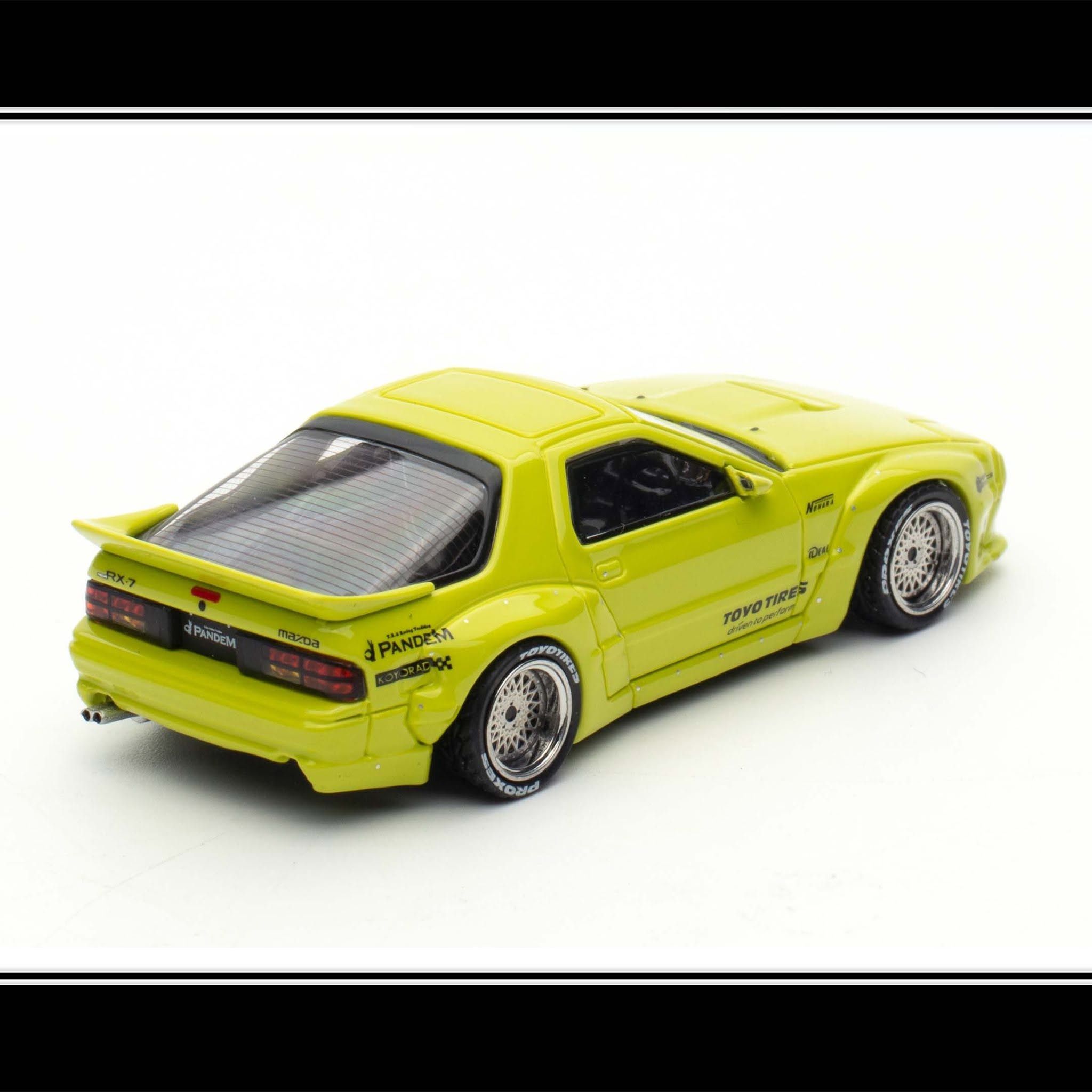 1:64 Inno64 - Mazda RX7 (FC3S) *Pandem x Rocket Bunny*, green *TMCS 2025 Event Edition!*