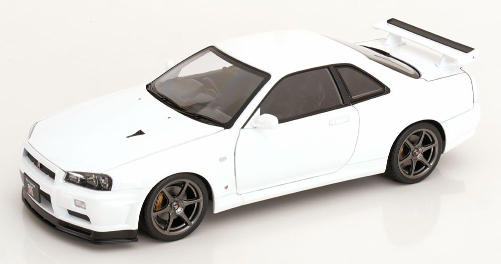 1:12 KK Scale - Nissan Skyline GT-R R34 V-Spec II OEM Felgen 2001 weiß