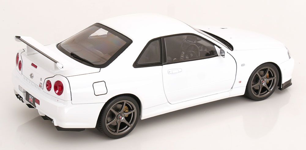 1:12 KK Scale - Nissan Skyline GT-R R34 V-Spec II OEM Felgen 2001 weiß