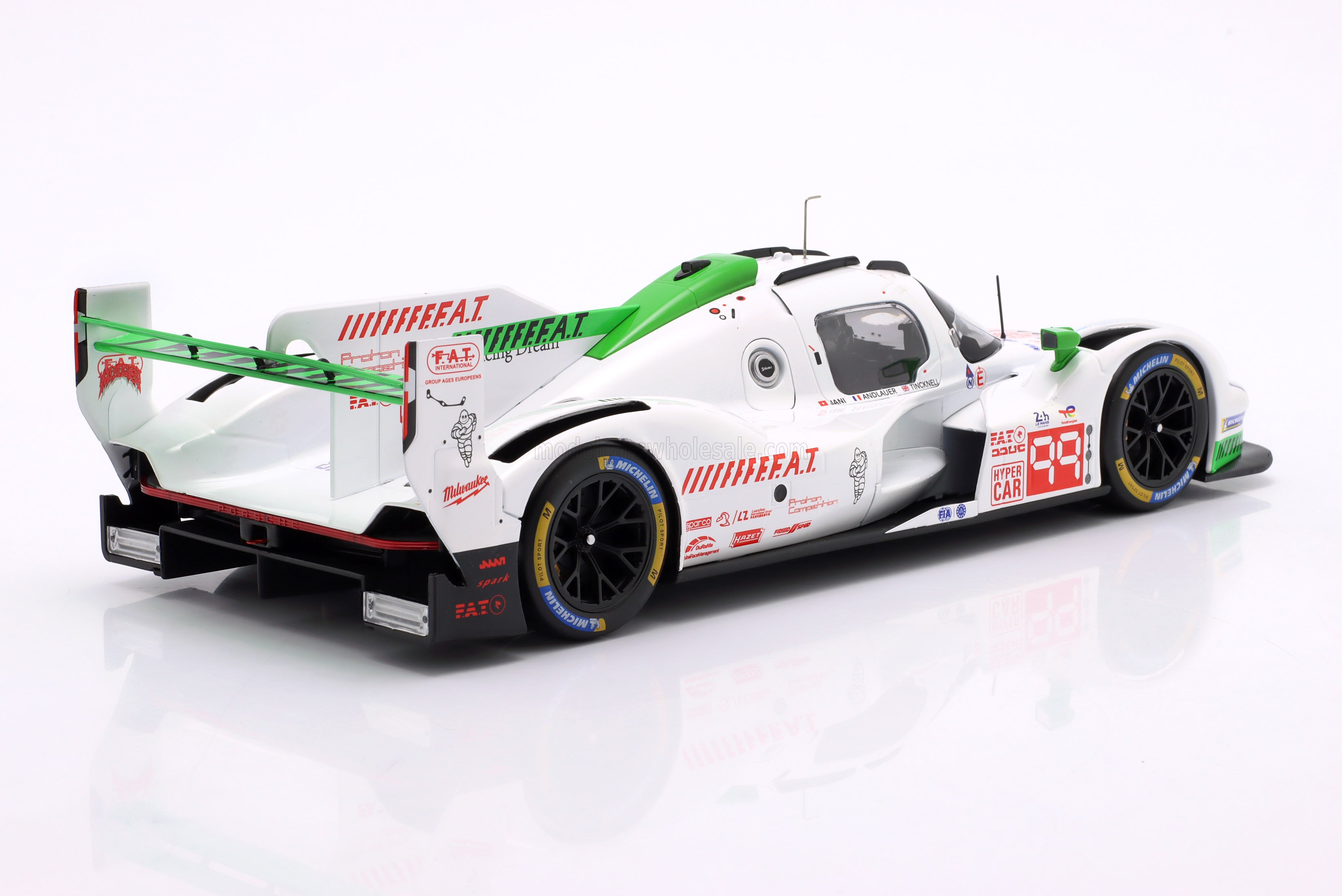 1:18 Ixo - Porsche 963 LMDh 4.6L Turbo V8 Team Proton Competition #99 24h Le Mans 2024 N. Jani - H. Tincknell - J. Andlauer
