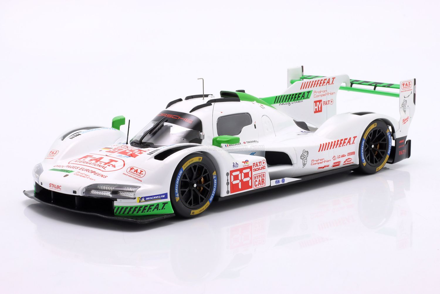 1:18 Ixo - Porsche 963 LMDh 4.6L Turbo V8 Team Proton Competition #99 24h Le Mans 2024 N. Jani - H. Tincknell - J. Andlauer