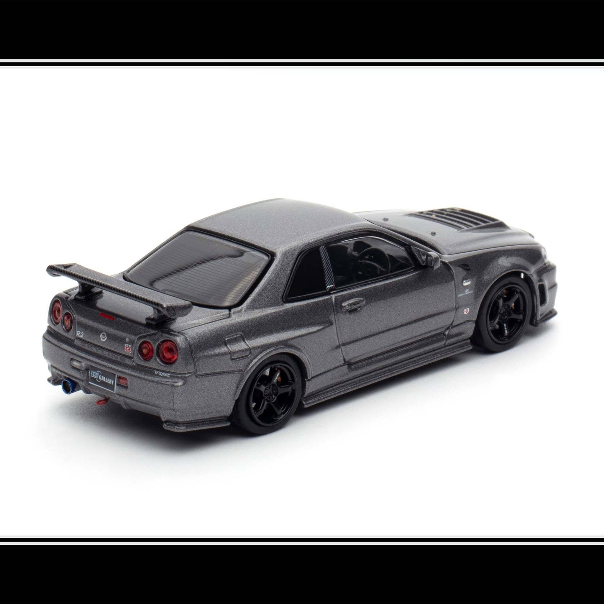 1:64 Inno64 - Nissan Skyline GT-R (R34) Z-Tune, grey *TDE 2025 Event Edition!*