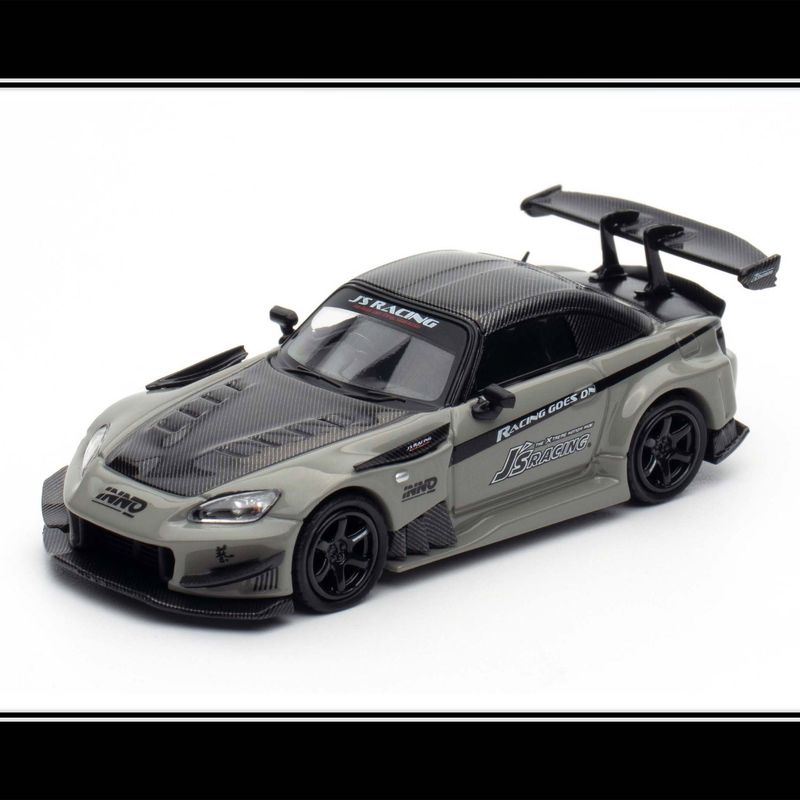 1:64 Inno64 - Honda S2000 J`S Racing, grey *Hong Kong Toycar Salon 2025 Event Edition*