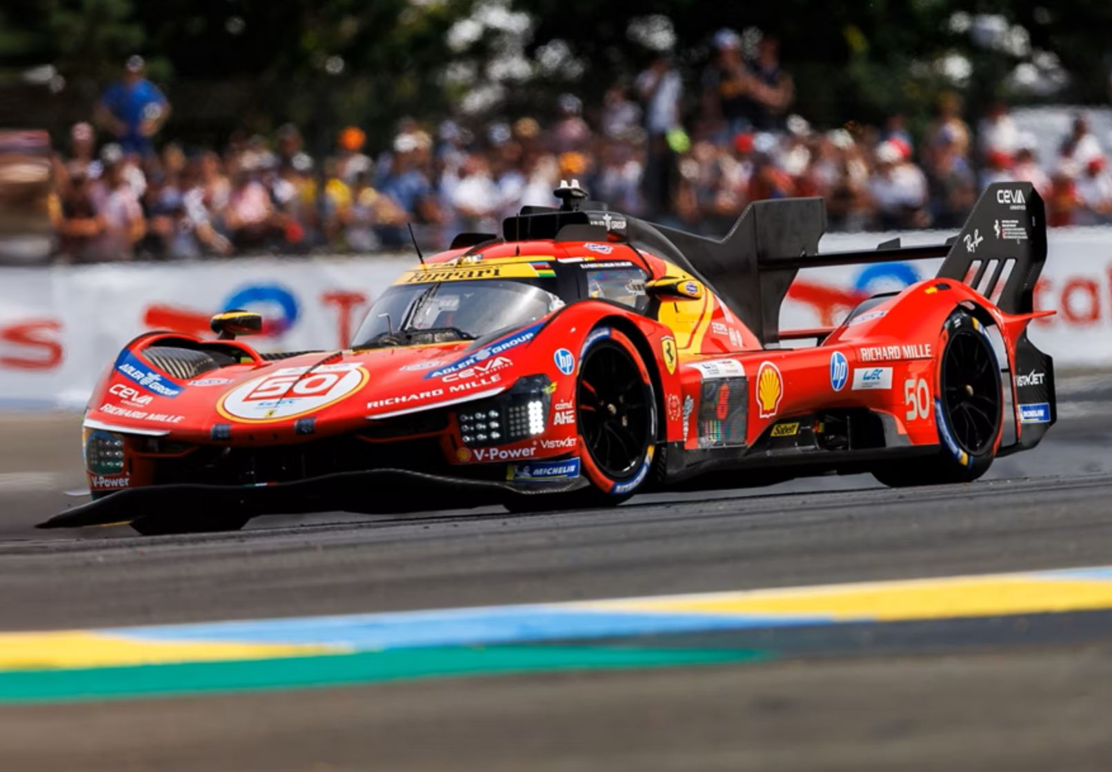 1:43 BBR - Ferrari 499P 3.0L Turbo V6 Team Ferrari AF Corse #50 24h Le Mans 2025 A. Fuoco - M. Molina - N. Nielsen